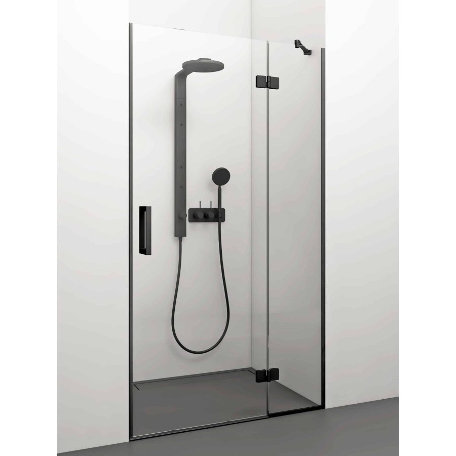 Shower door - ADELE PLUS BLACK