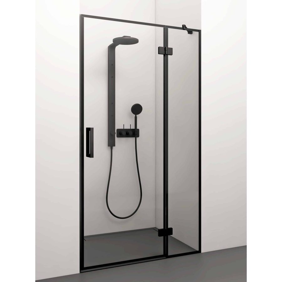 Shower door - ADELE PLUS BLACK DEEP 1
