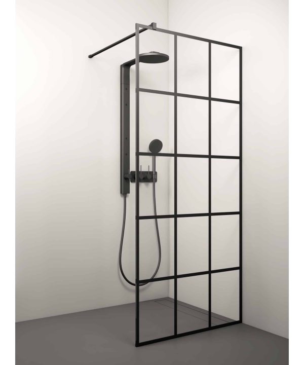 Shower wall - KAIRA BLACK DEEP 3