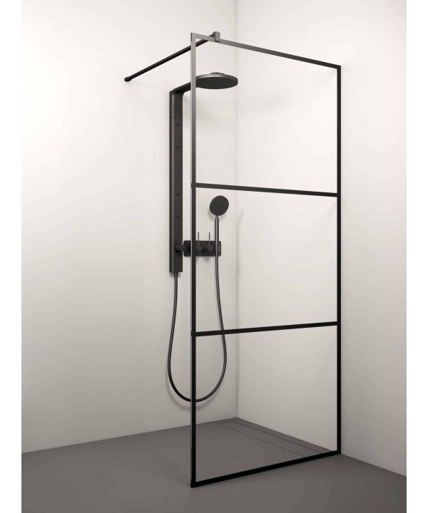 Shower wall - KAIRA BLACK DEEP 2