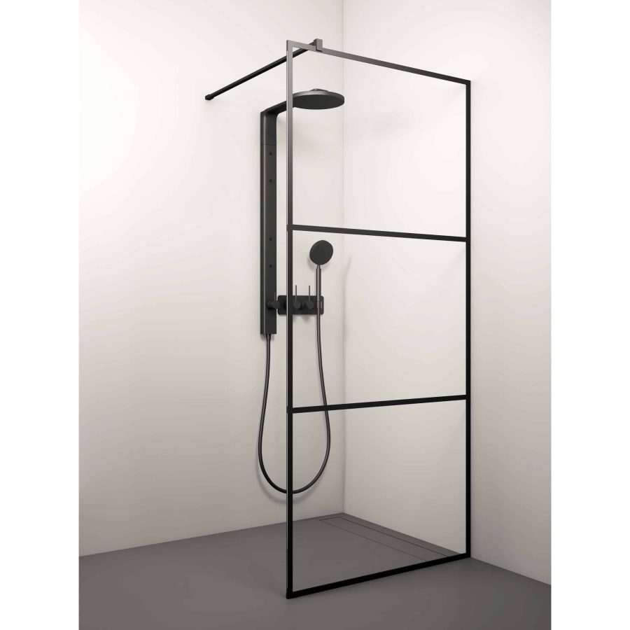Shower wall - KAIRA BLACK DEEP 2