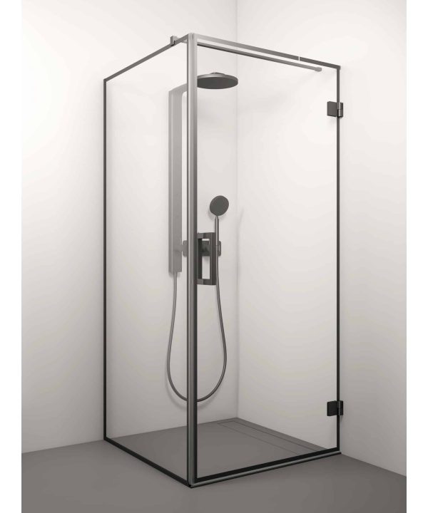 Shower enclosure - MONIKA BLACK DEEP 1