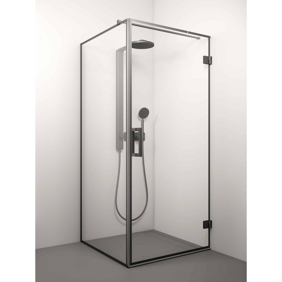 Shower enclosure - MONIKA BLACK DEEP 1