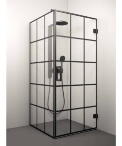 Shower enclosure - MONIKA BLACK DEEP 3