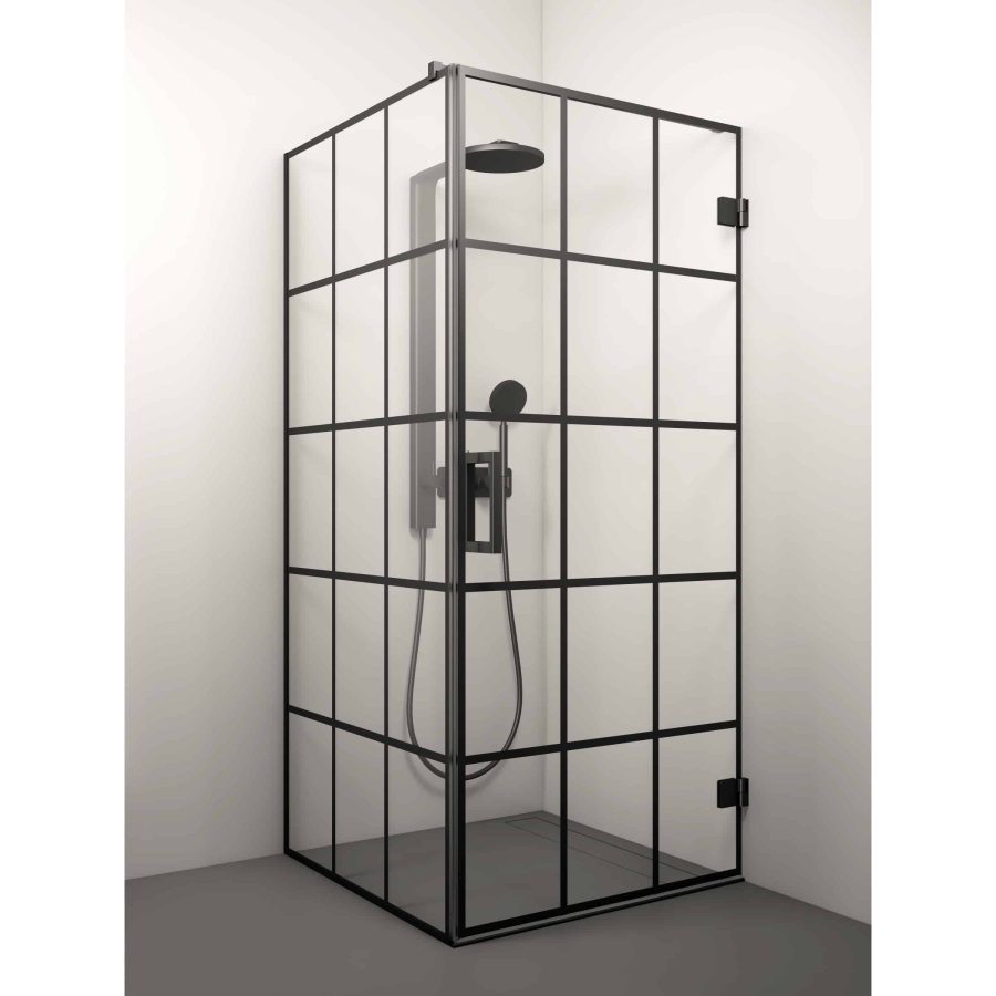 Shower enclosure - MONIKA BLACK DEEP 3