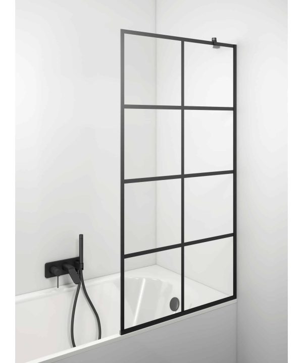 Bath screen - NORIS COR BLACK DEEP 3