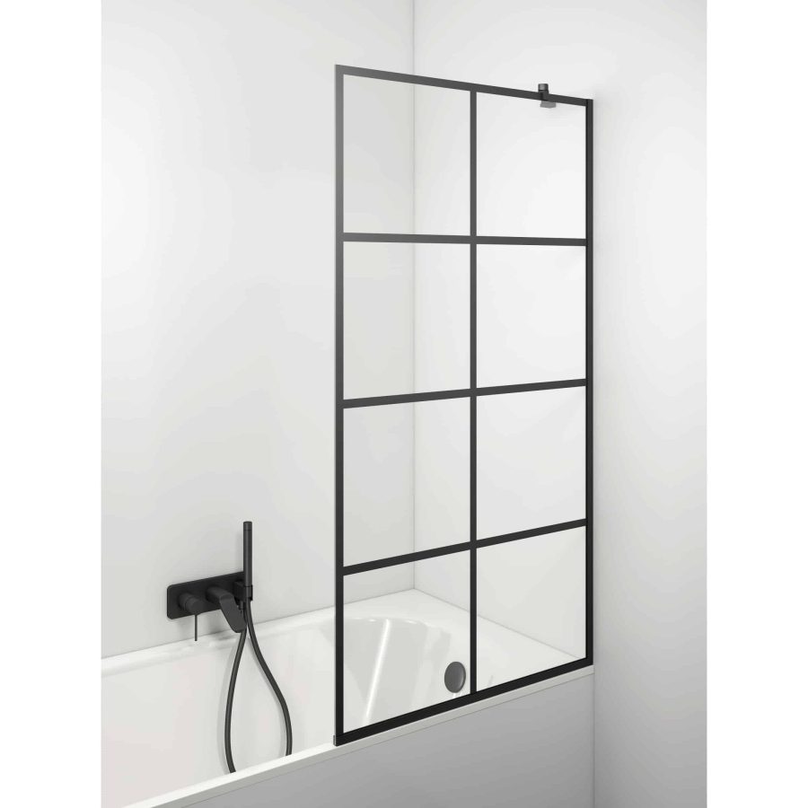 Bath screen - NORIS COR BLACK DEEP 3