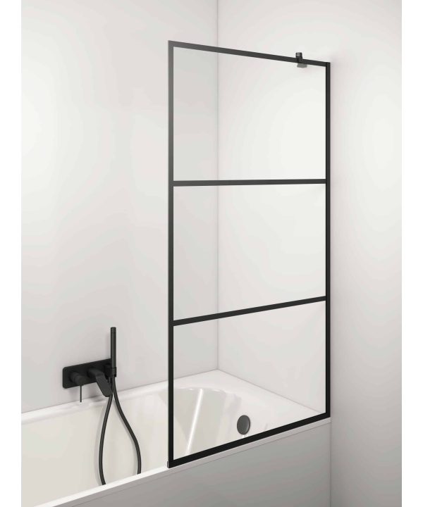 Bath screen - NORIS COR BLACK DEEP 2