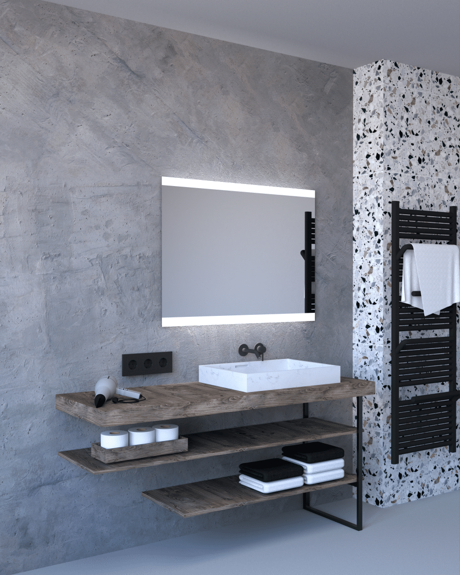ANGELA - LED interior mirror