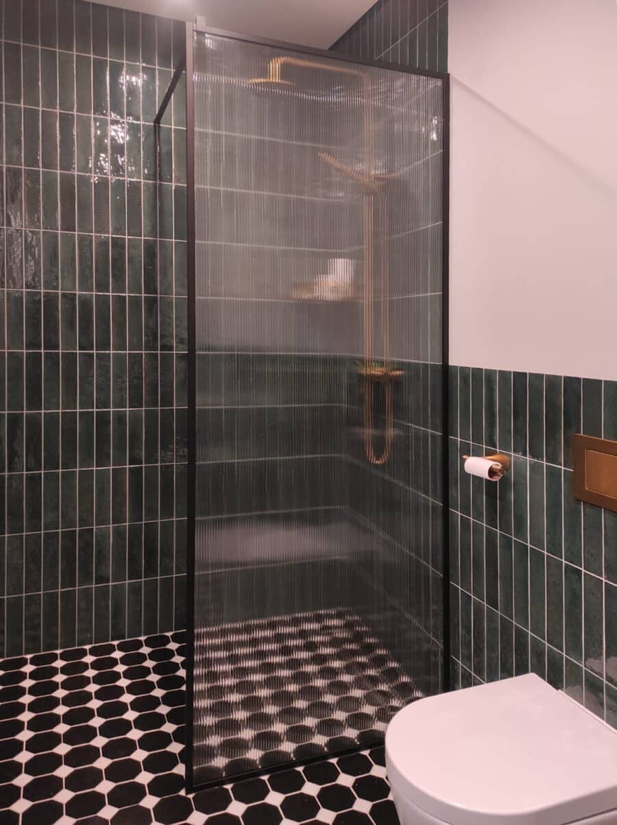 Shower wall - KAIRA BLACK ALU - Image 2