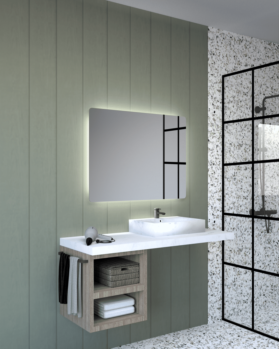 YASMIN - LED interior mirror