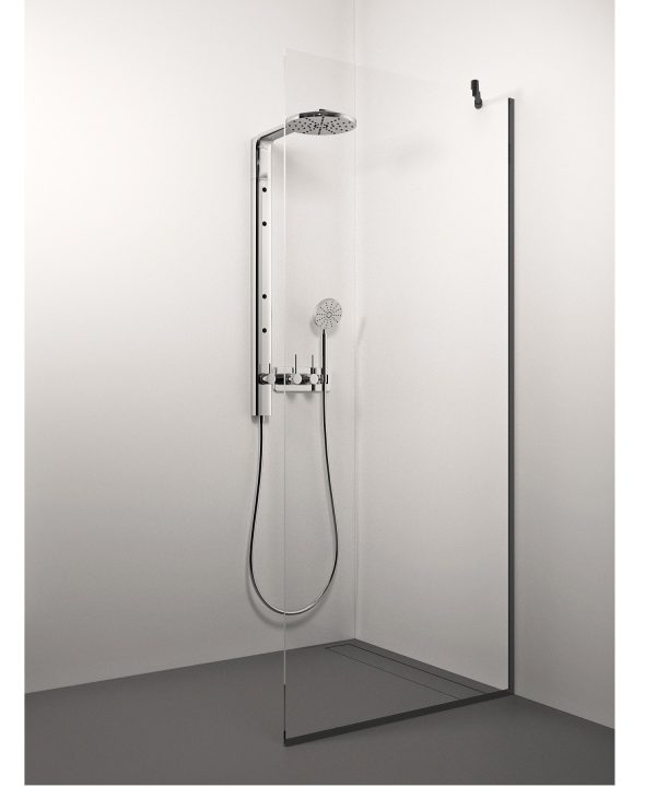 Shower wall - CONFORTO COR BLACK