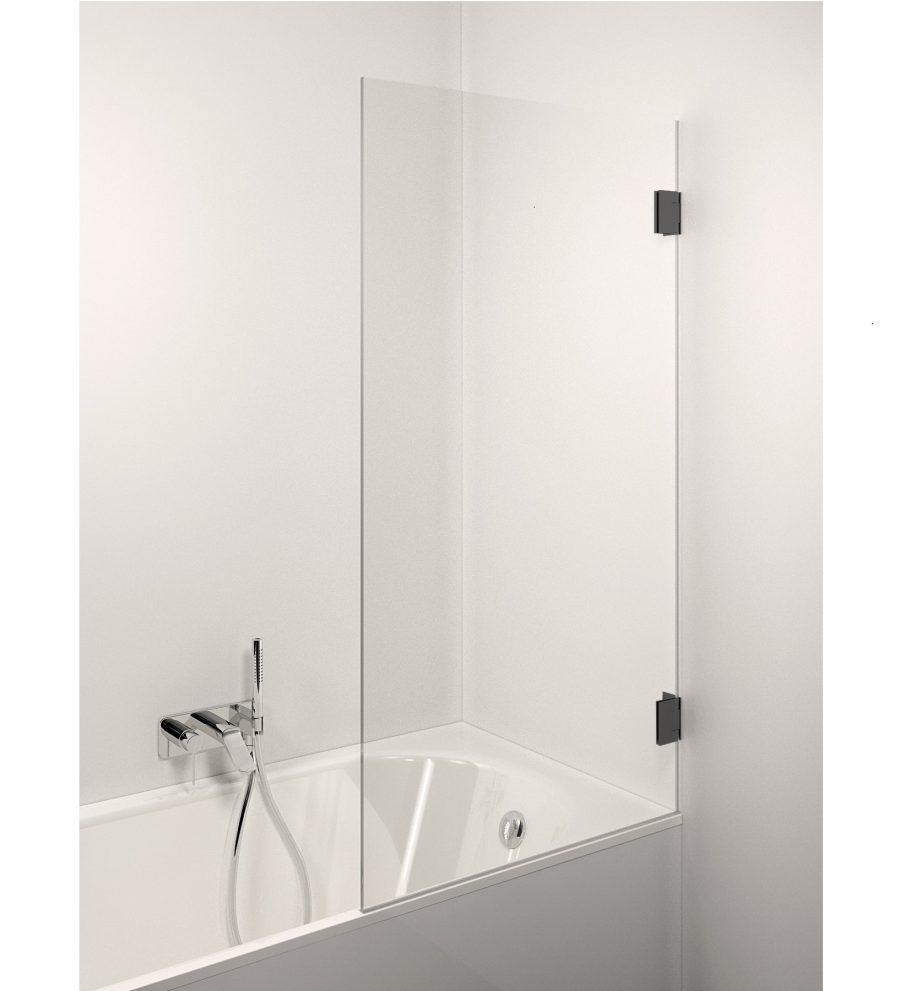 Bath screen - FRESCO BLACK