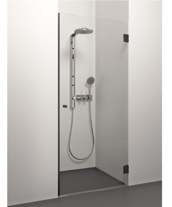 Shower door - PRELUDE BLACK