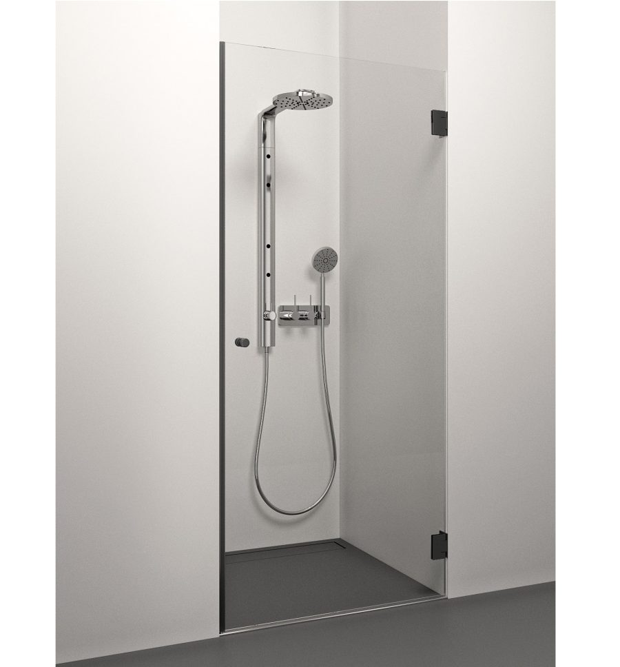 Shower door - PRELUDE BLACK