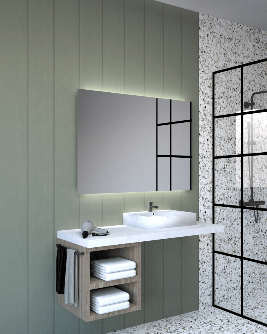 MARIKA - LED interior mirror