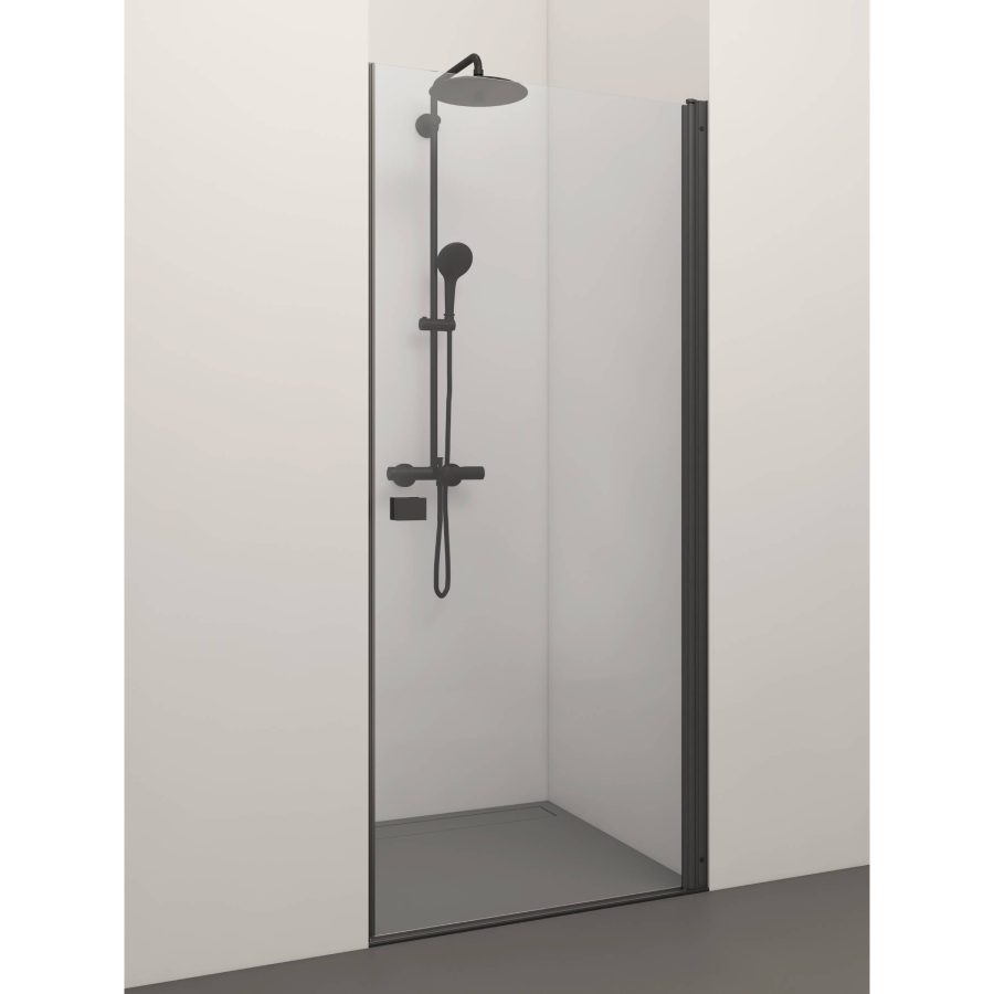 Shower door - ELEGANTE_8 BLACK