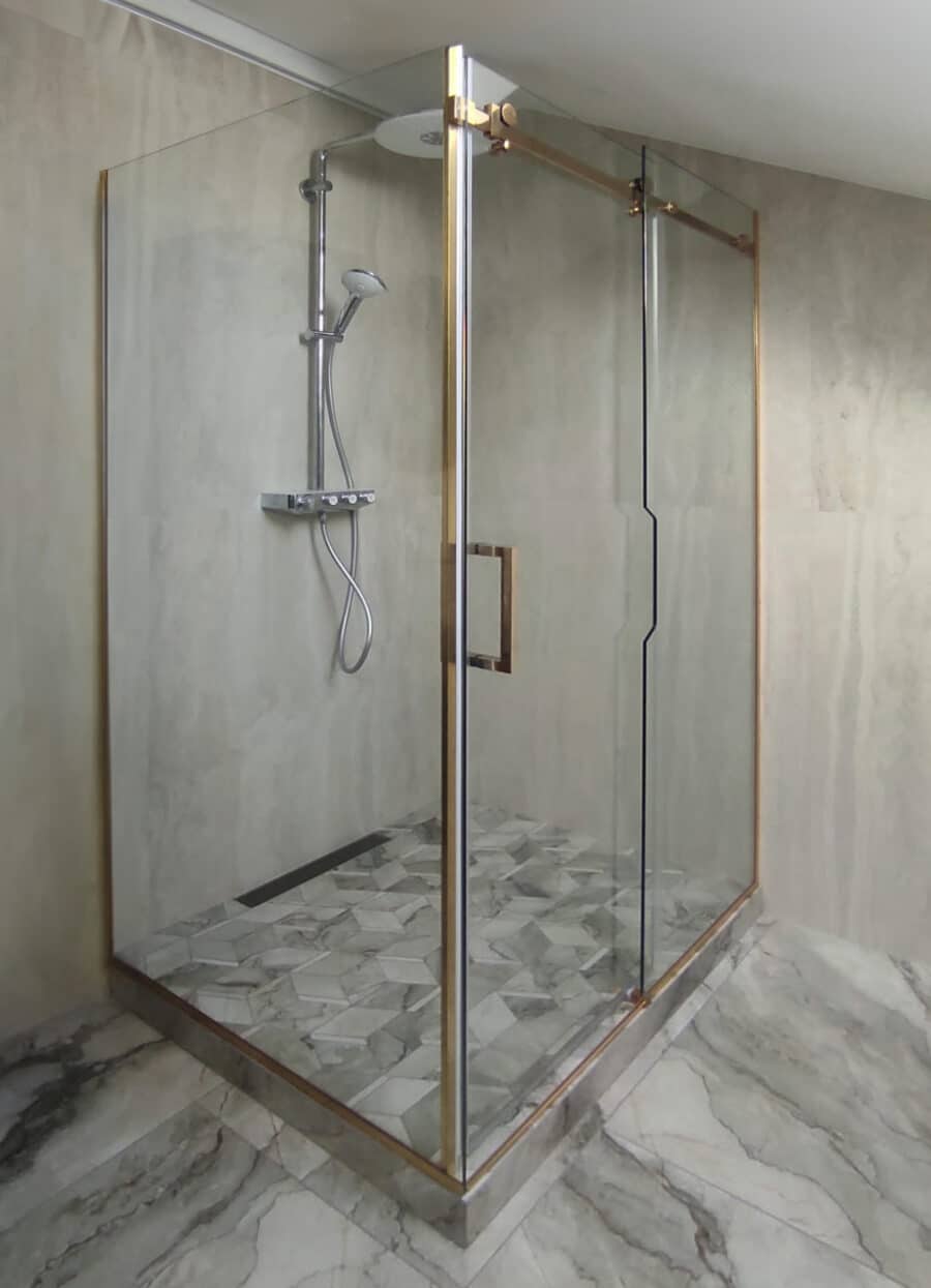 Shower enclosure - DIANA LUX GOLD - Image 2