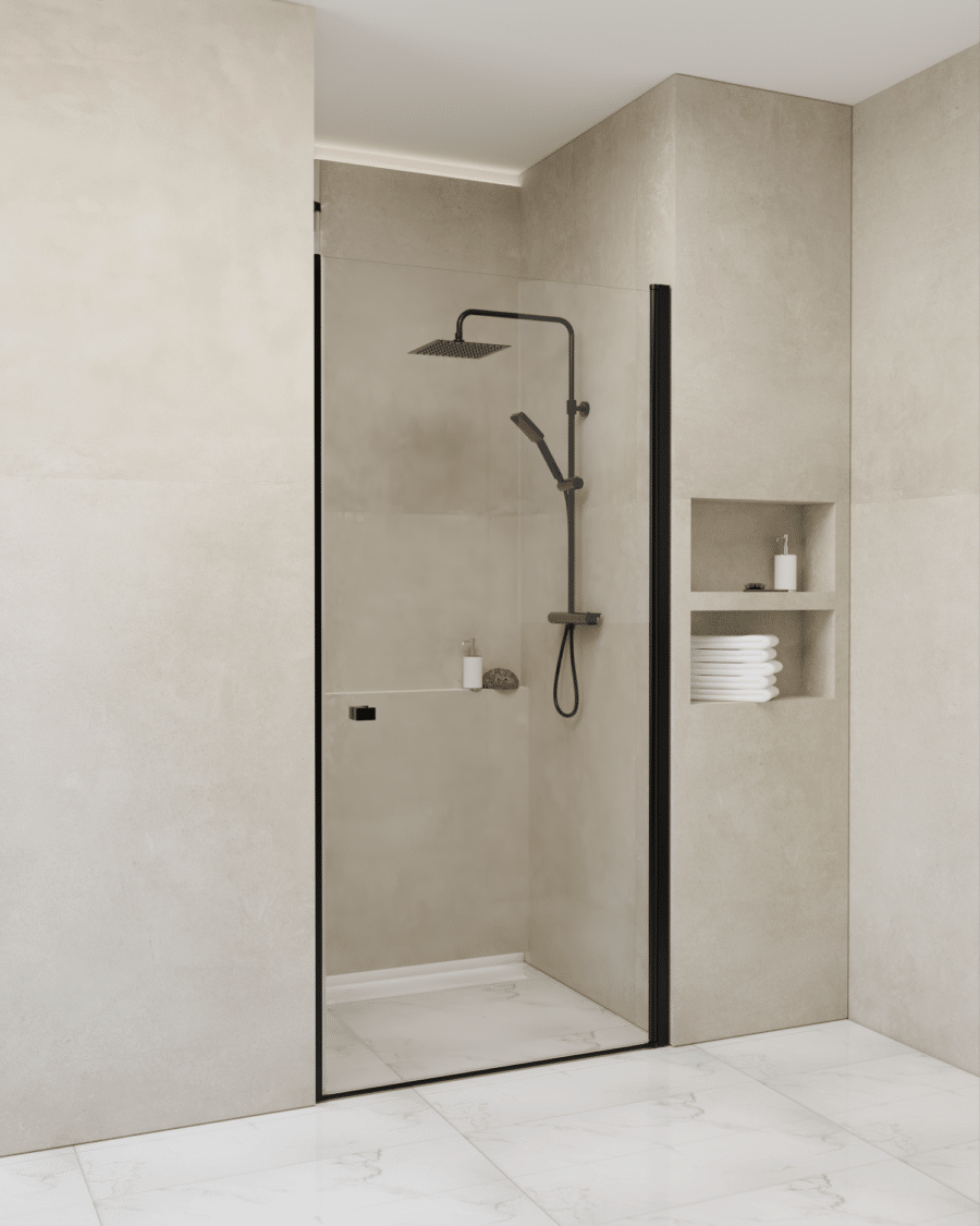 Shower door - STELLA BLACK - Image 2