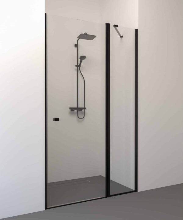 Shower door - STELLA PLUS BLACK
