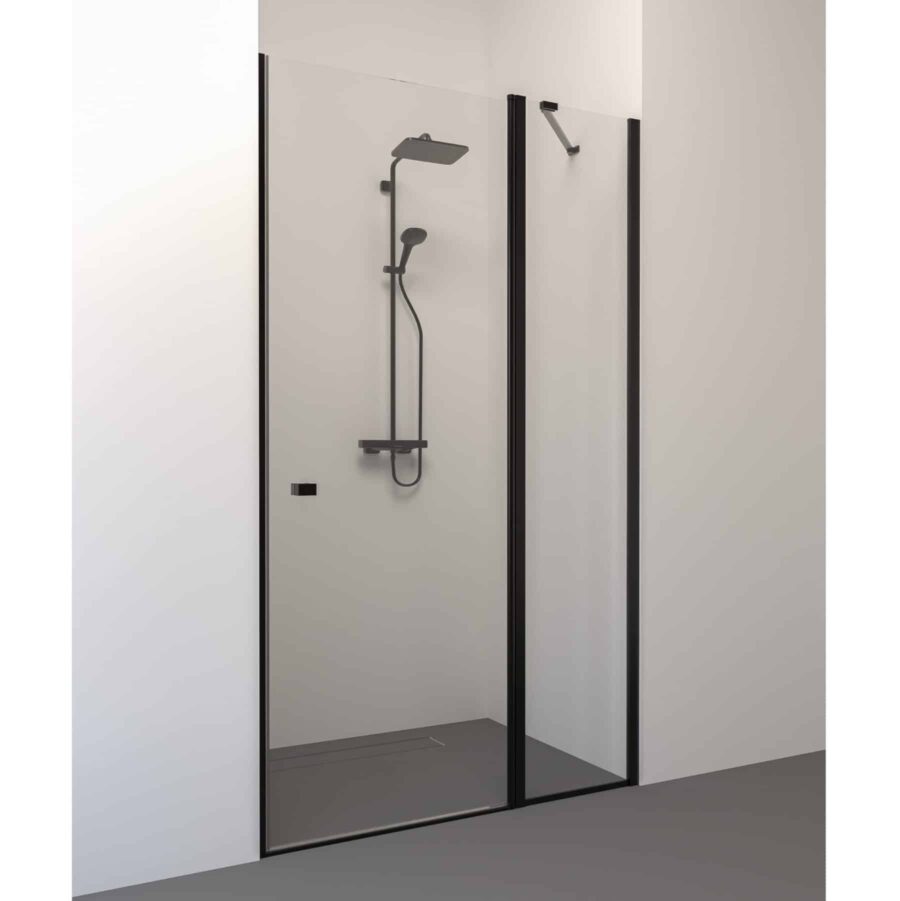 Shower door - STELLA PLUS BLACK